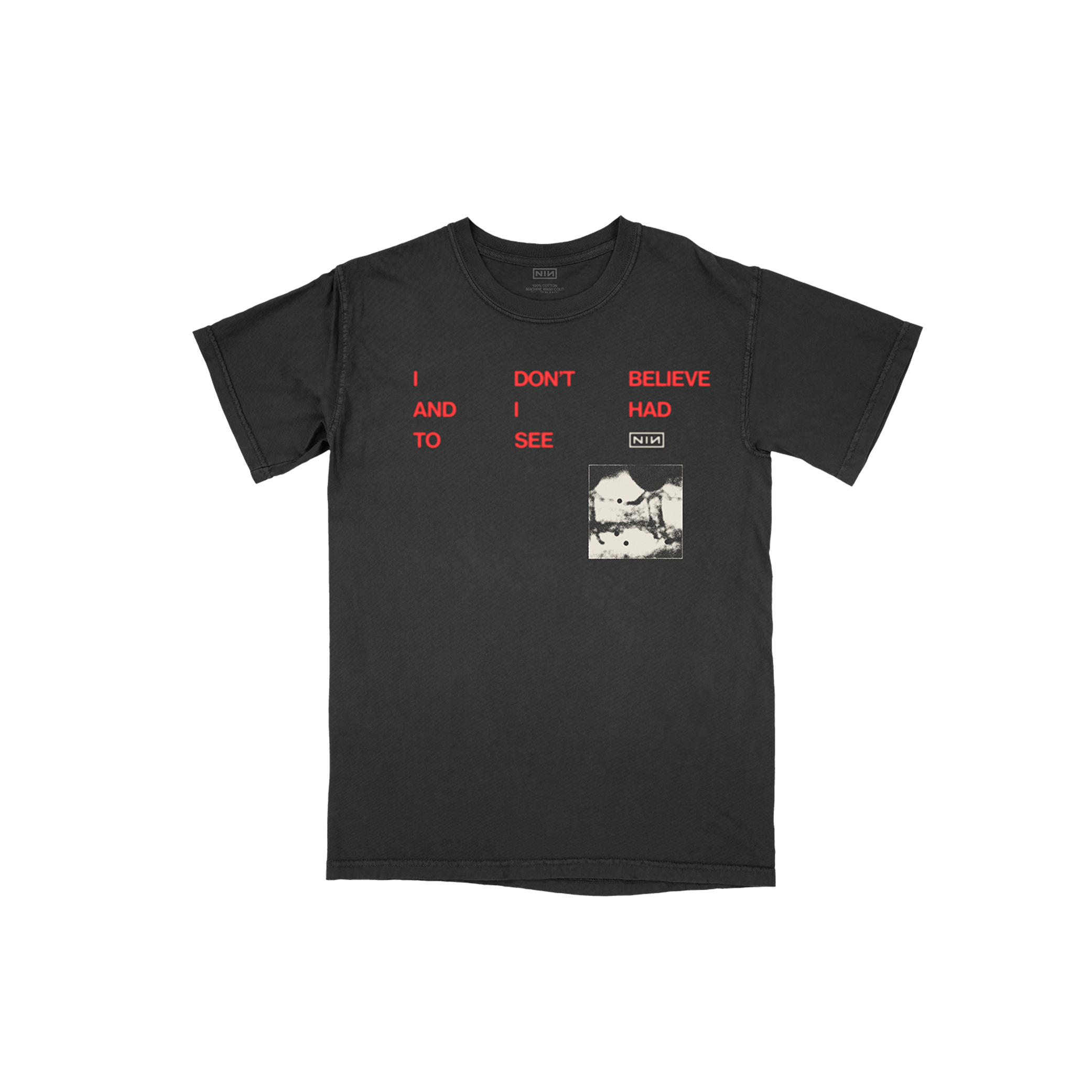 Nine Inch Nails CBH LYRIC 公式　Tシャツ　L CBH LYRIC TEE - Nine Inch Nails Store UK
