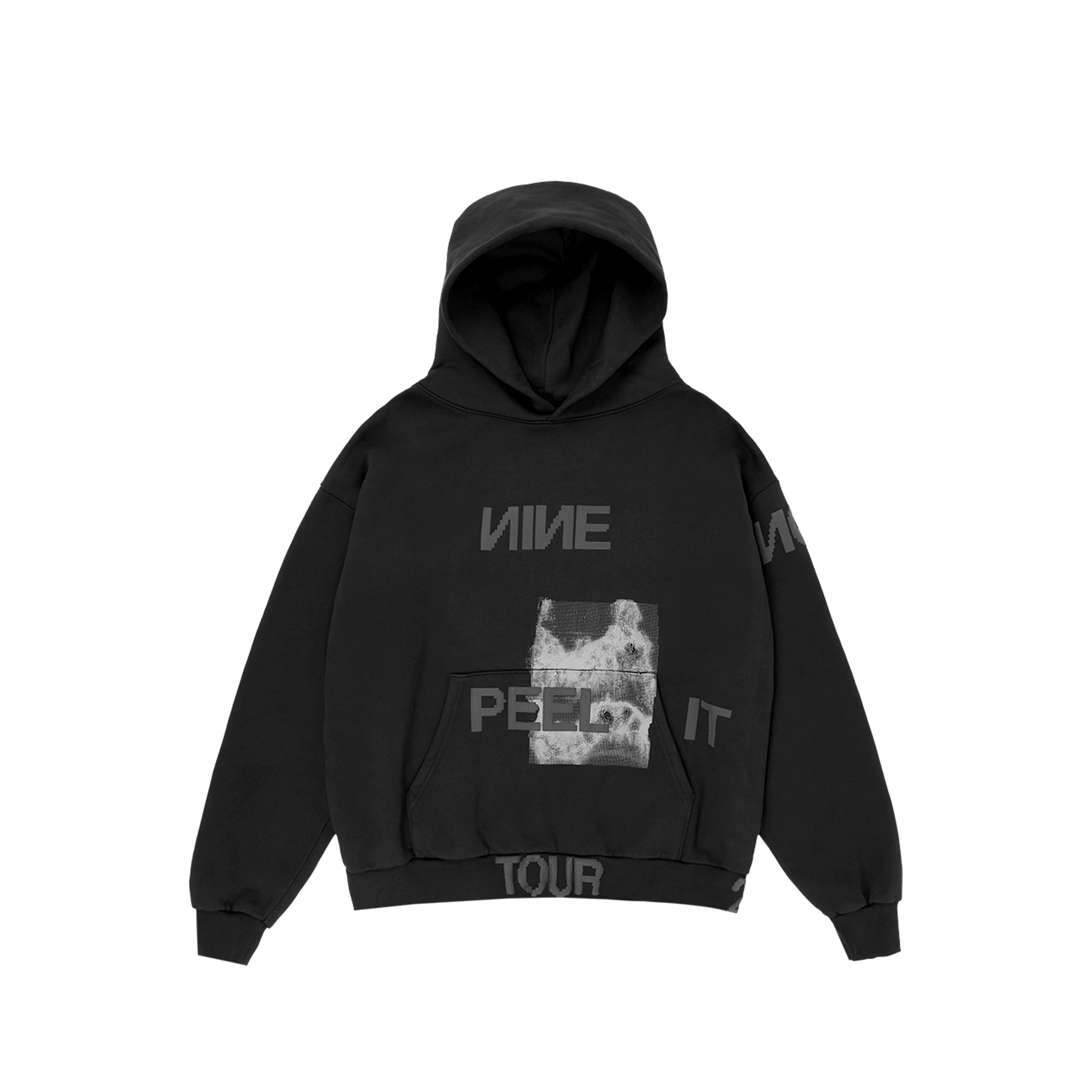 PEEL IT BACK TONAL HOODIE - Nine Inch Nails Store UK