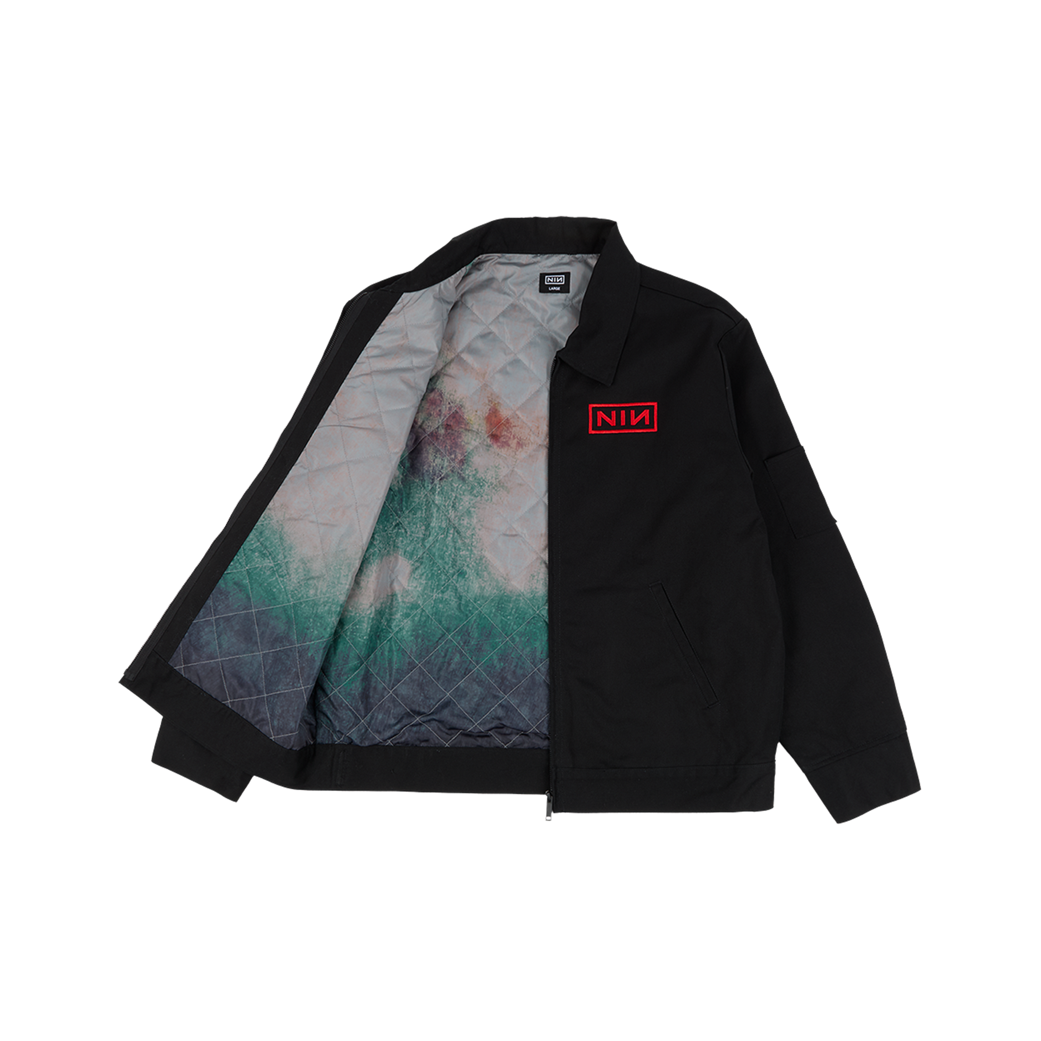 Nine Inch Nails PEEL IT BACK ワークジャケット　L PEEL IT BACK WORK JACKET - Nine Inch Nails Store UK