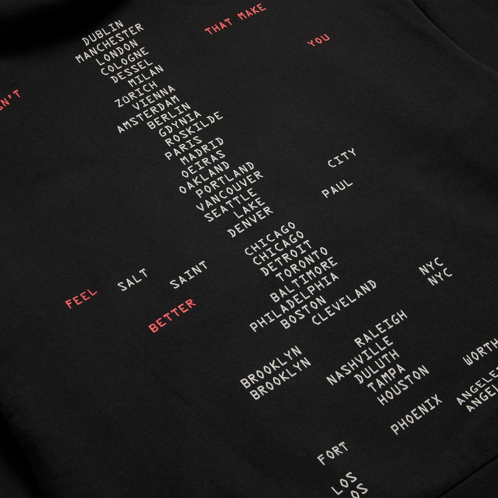 Nine Inch Nails - TOUR HOODIE