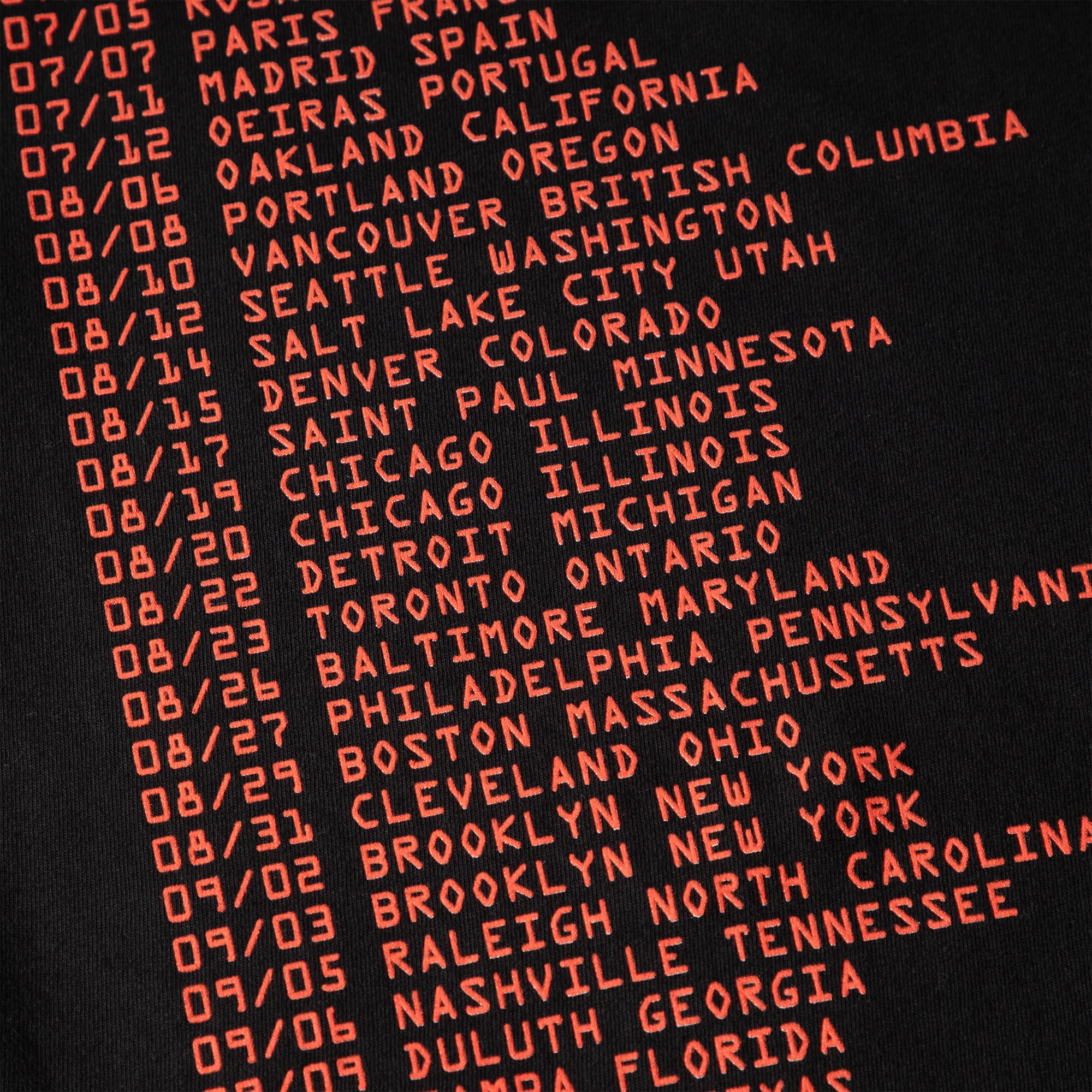 Nine Inch Nails - TOUR TEE