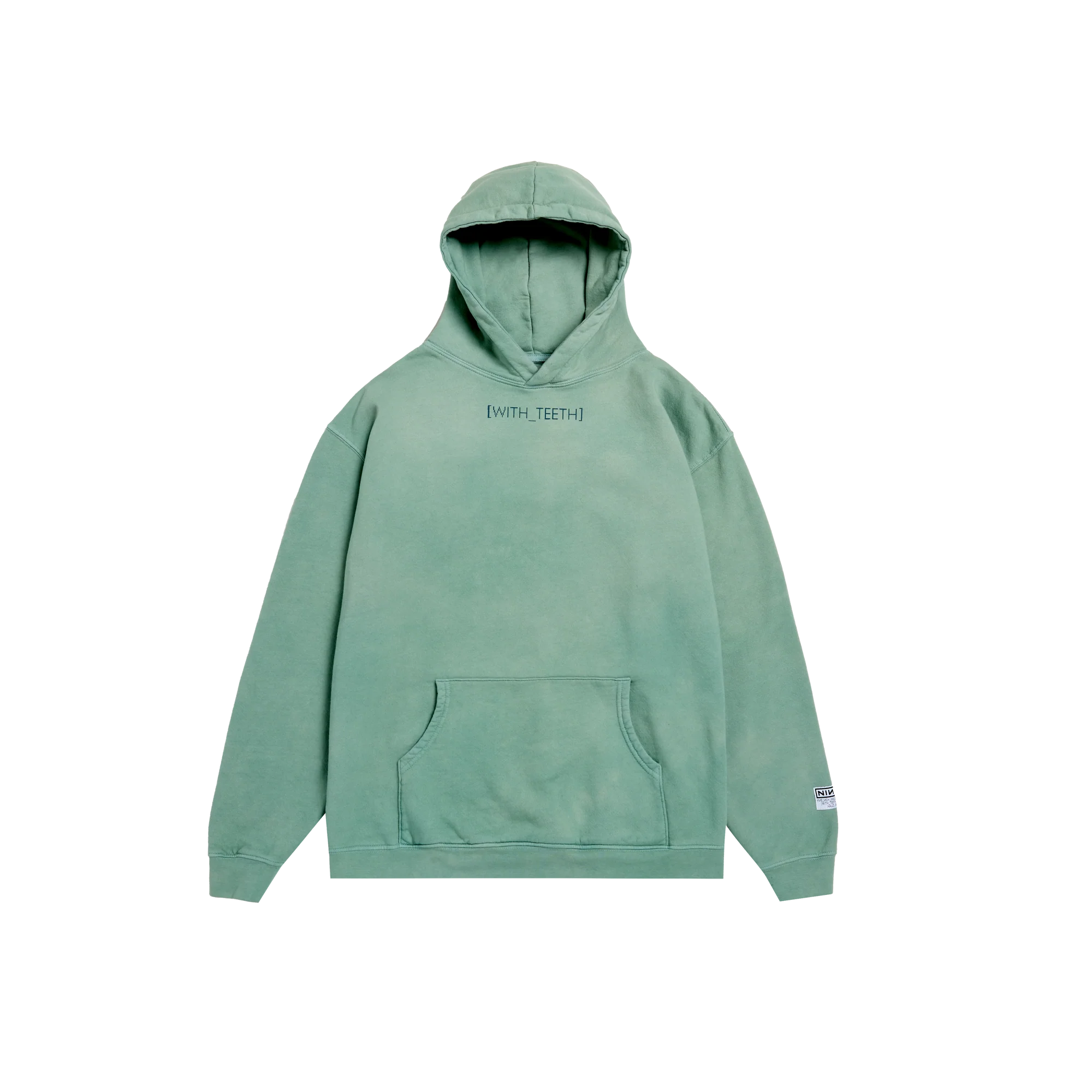 Nine Inch Nails - WITH TEETH 20 WASHED HOODIE