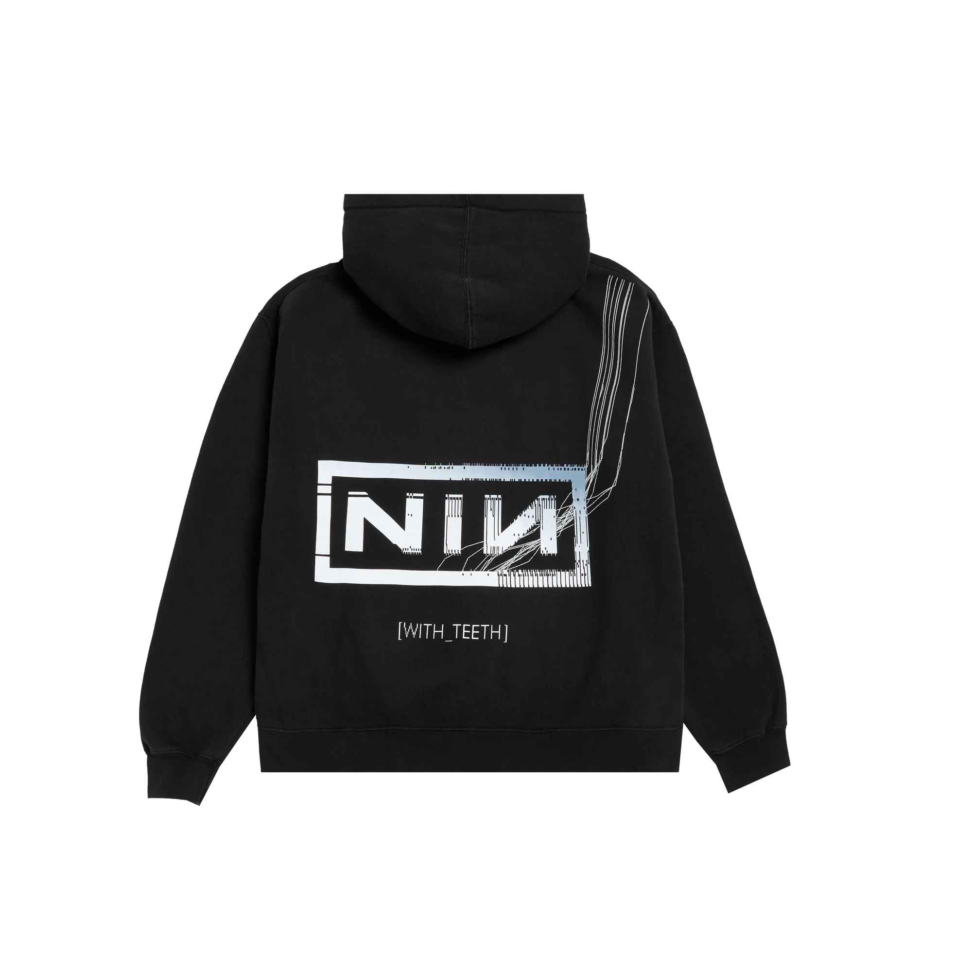 Nine Inch Nails - WITH TEETH 20 WASHED ZIP UP