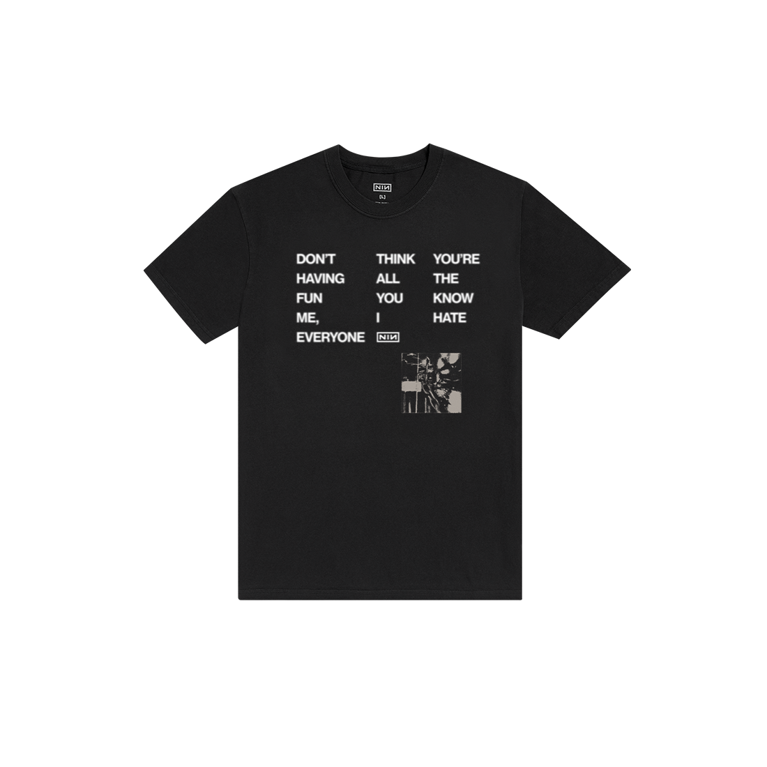 Nine Inch Nails - WISH LYRIC TEE